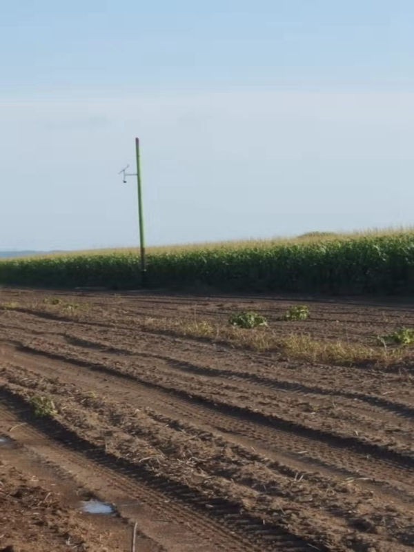 鄭州大型農場用okeyset太陽能監控攝像頭