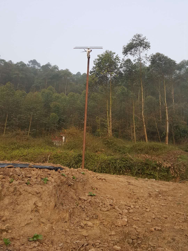 成都林業局森林防火用okeyset太陽能監控攝像頭