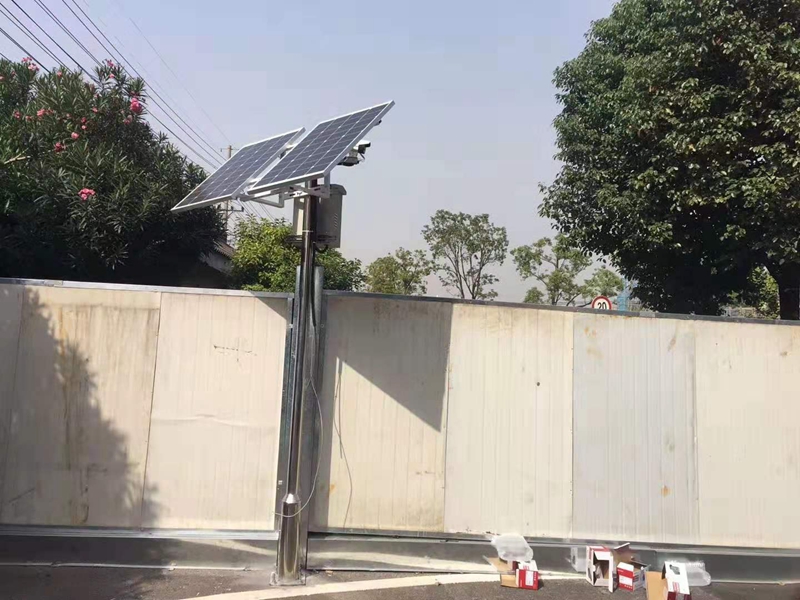 項目工地用集創科技太陽能監控系統