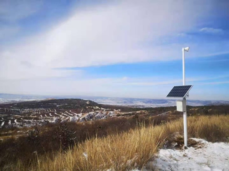 內蒙氣象局用集創科技太陽能無線監控系統