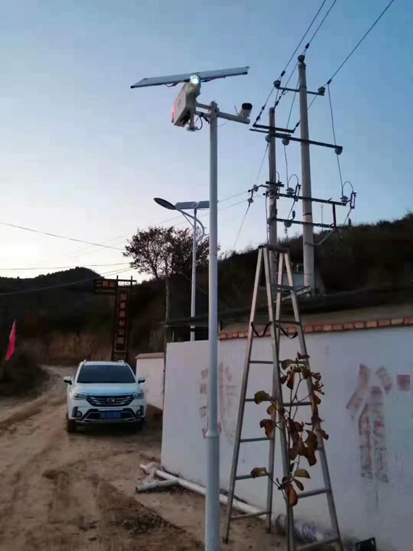 成都林業局森林防火用集創科技太陽能智能語音播報系統