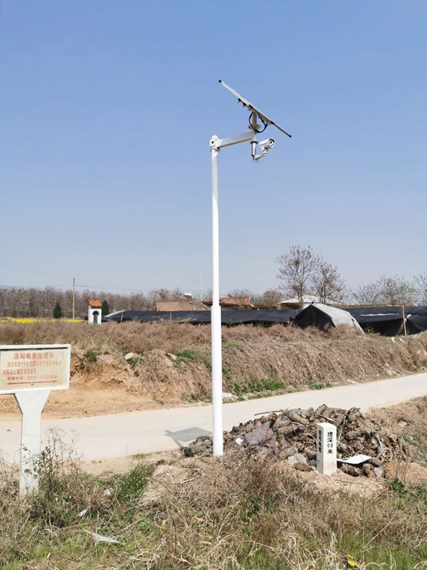 鄭州鐵路局洛陽段用集創科技太陽能無線監控一體機云臺槍機