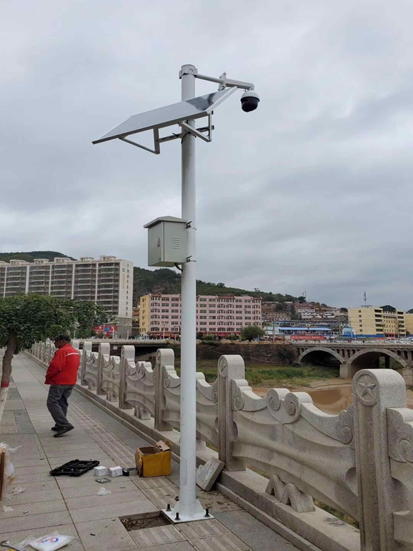 西安鐵路總局西安南站北段用集創科技太陽能無線監控系統
