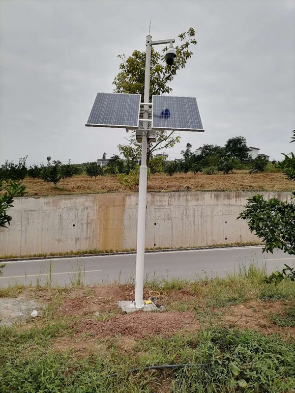 重慶公路局用集創科技太陽能無線監控系統球機