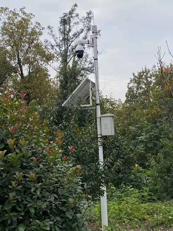 重慶農業局農場用集創科技太陽能無線監控系統球機