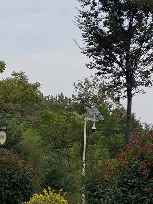 成都林業局森林防火用集創科技太陽能無線監控球機