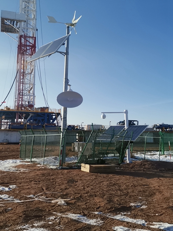 內蒙古中石油用集創科技太陽能無線監控系統