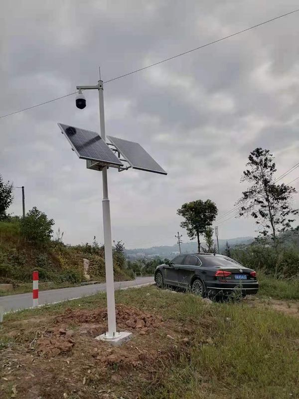 重慶公路局用集創科技太陽能無線監控系統球機
