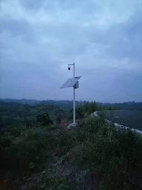 成都高管局用集創科技太陽能無線監控系統