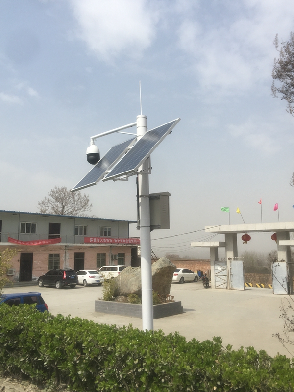 陜西寶雞林業局用集創科技太陽能無線監控系統