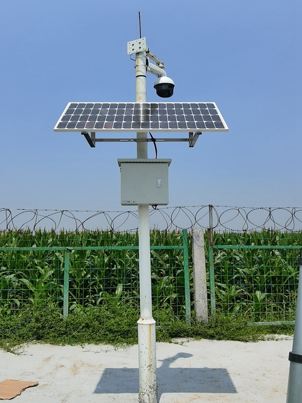 山西介休農業局用集創科技太陽能無線監控系統