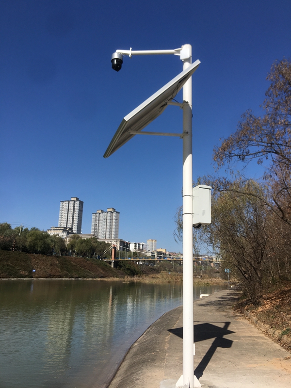 陜西咸陽淳化林業局用集創科技太陽能環境監測系統